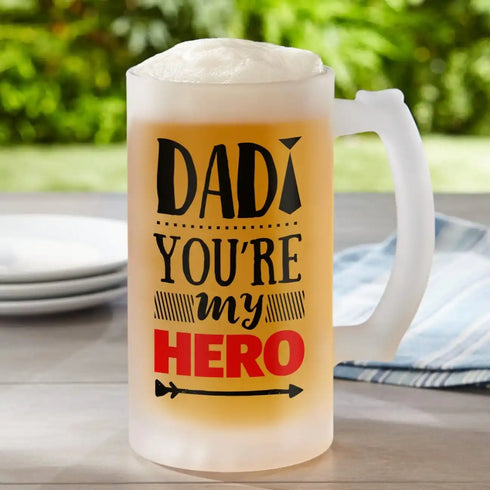 Personalized Fathers day Beer Mug